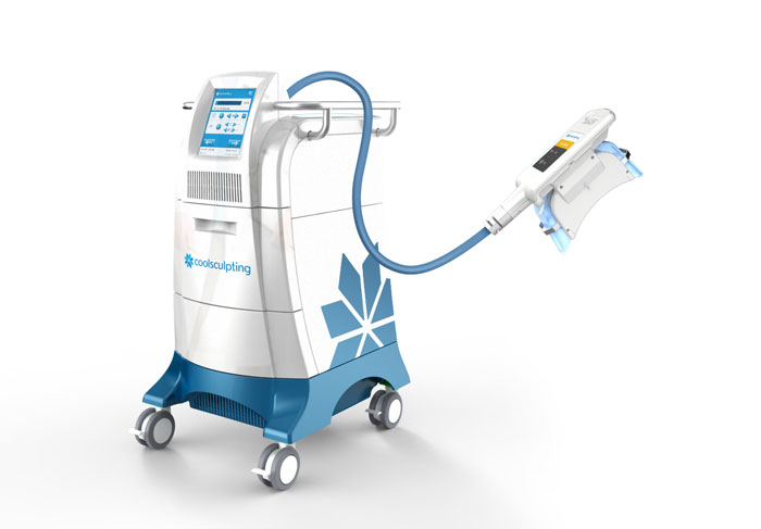 Coolsculpting applicator at Luxe